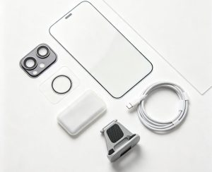 Dongguan factory production workshop for phone cases, PSA card holders and related phone accessory bulk manufacturing 